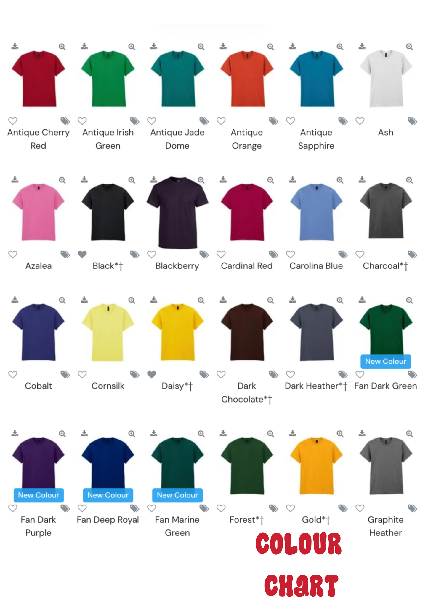 Gildan - Adult’s Unisex Custom/Branded Heavy-blend T-Shirt