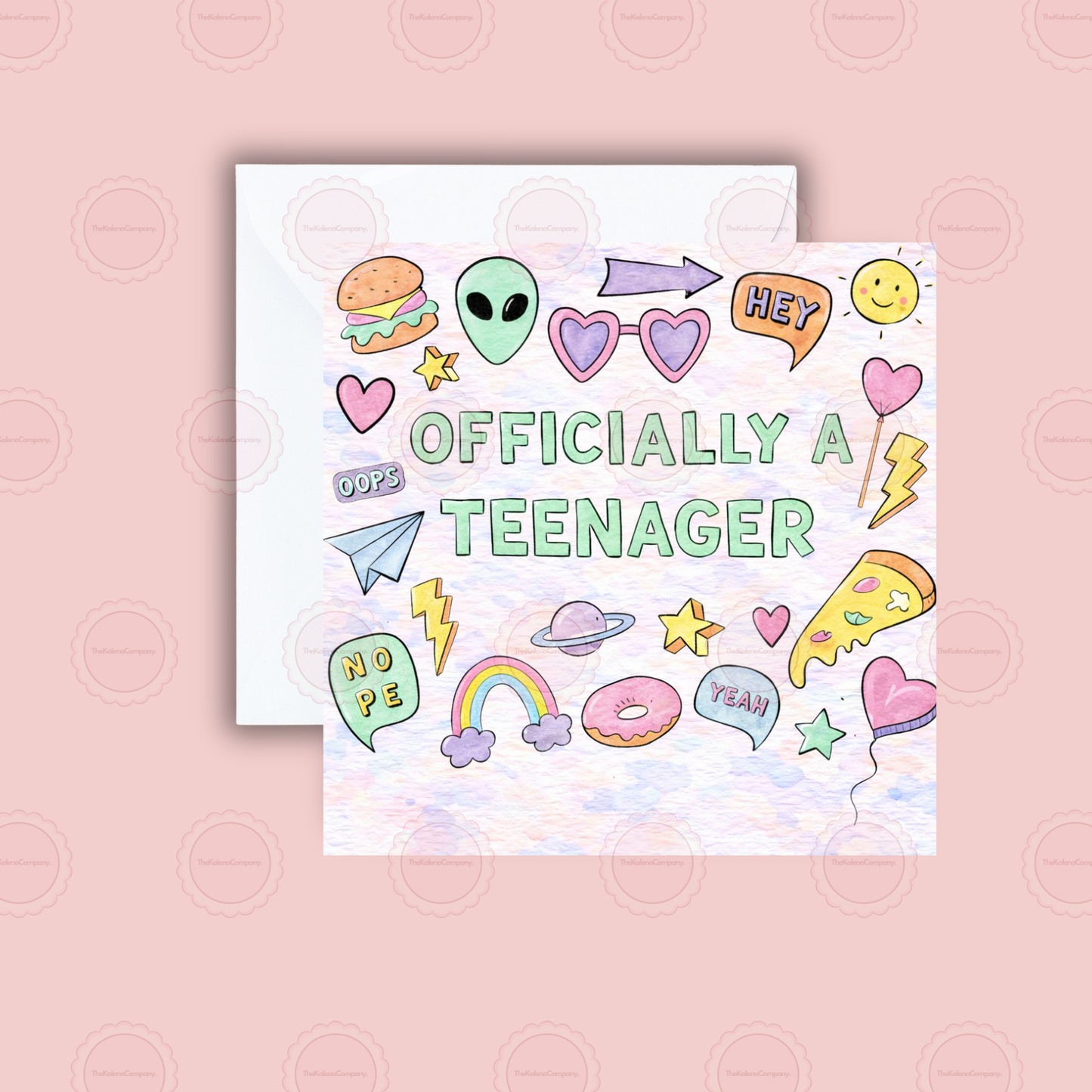 Milestone Officially A Teenager Birthday Card