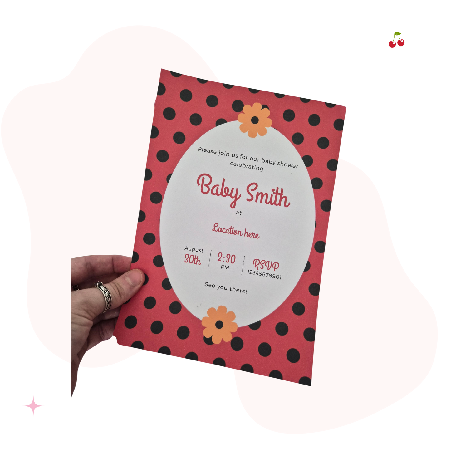 Personalised Baby Shower Invitation