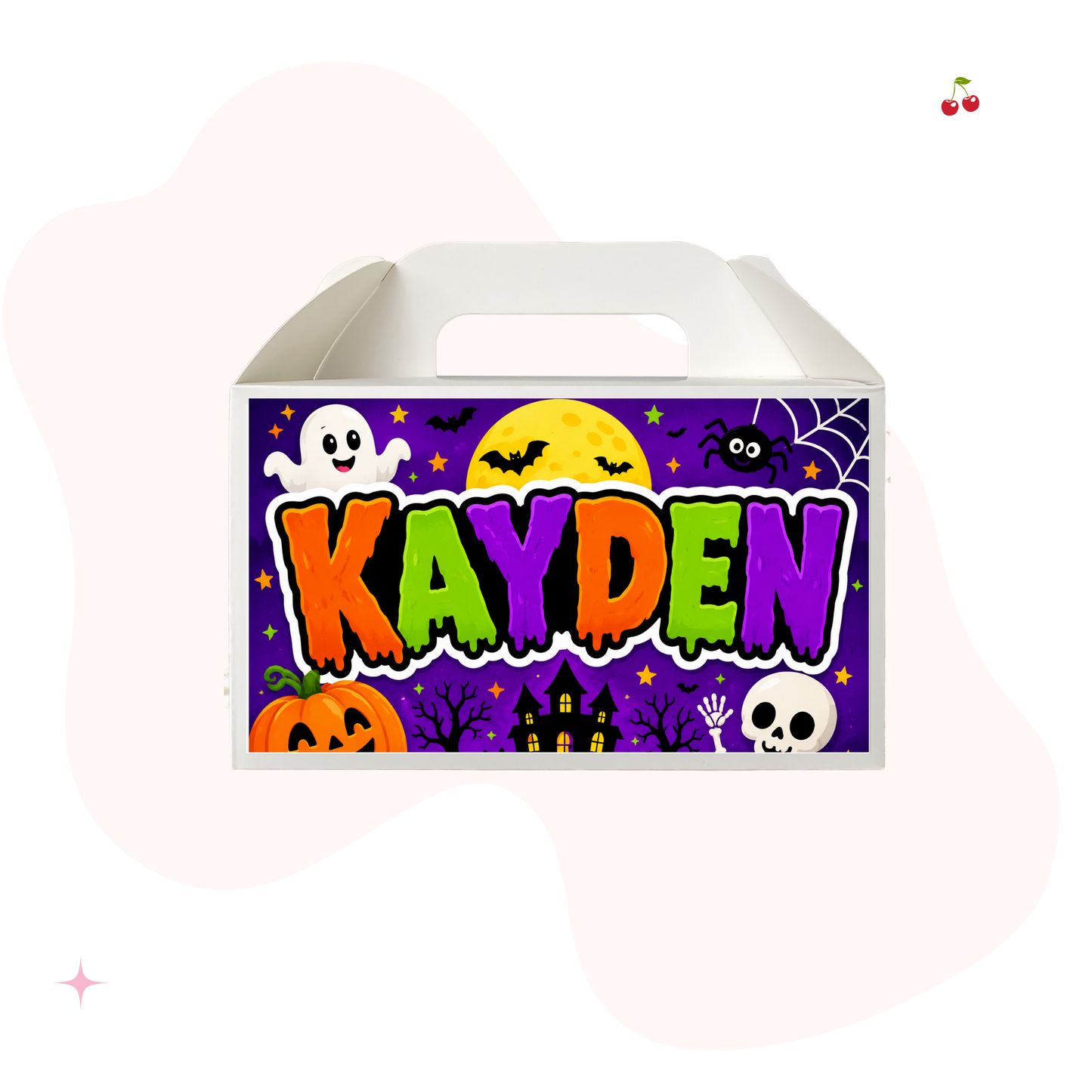 Personalised Halloween Treat Box (Unfilled)