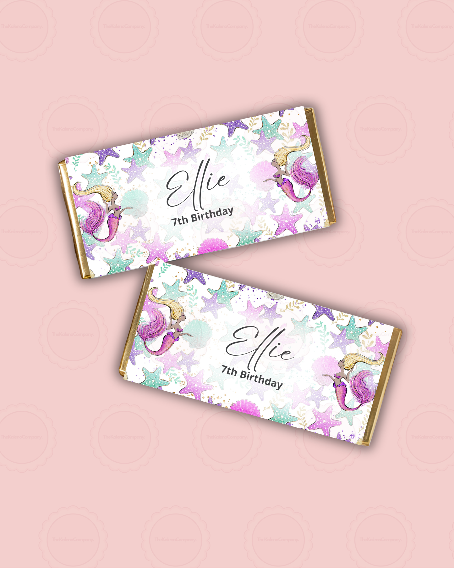 Mermaid Magic Chocolate Wrappers