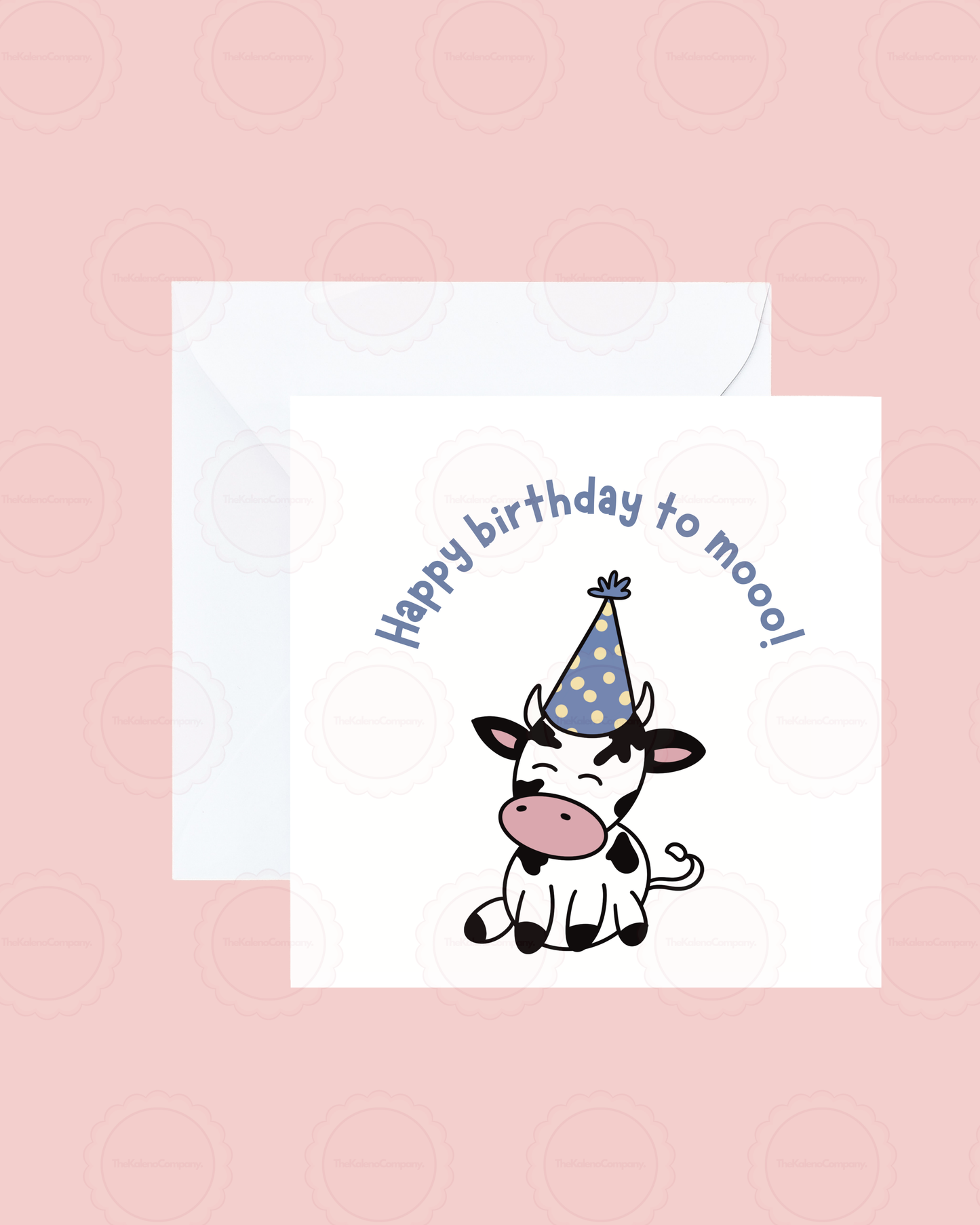 Happy Birthday to mooo Birthday Card