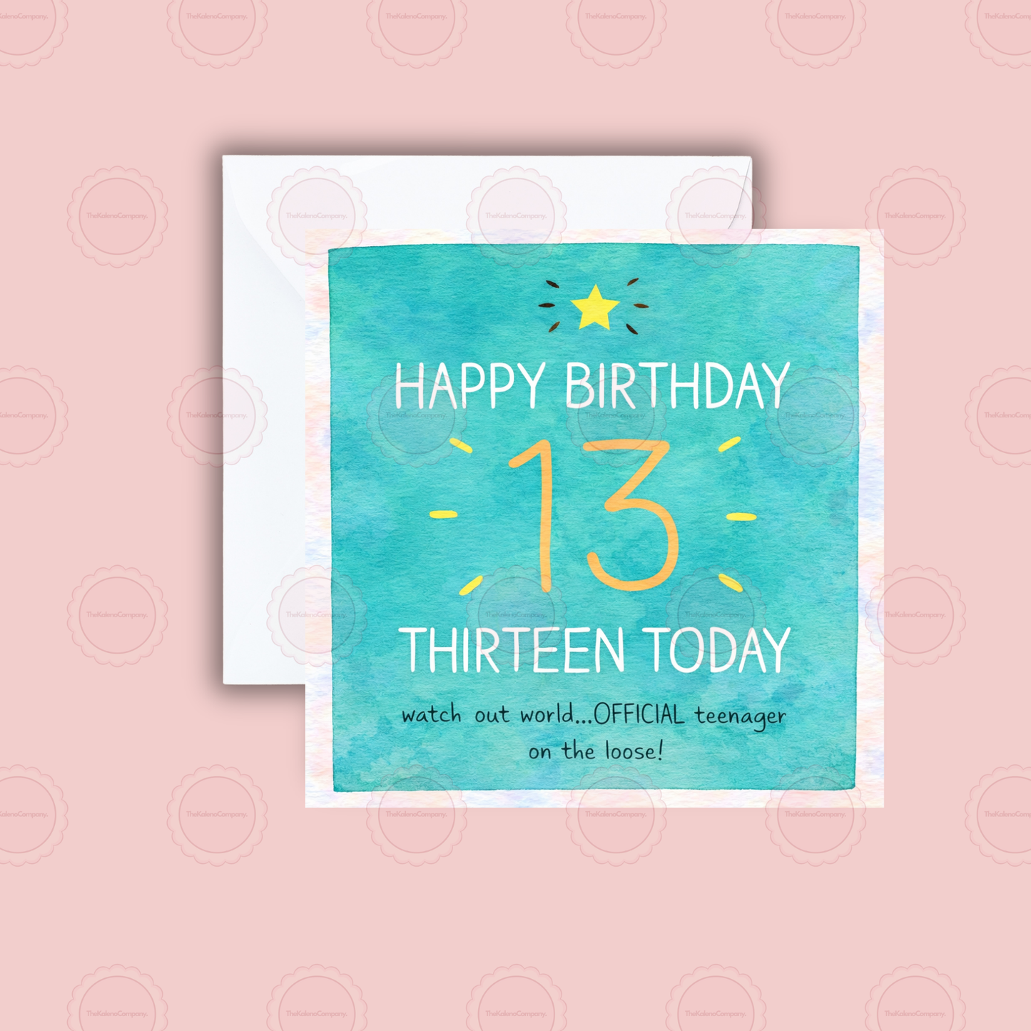 Milestone Teenager Birthday Card