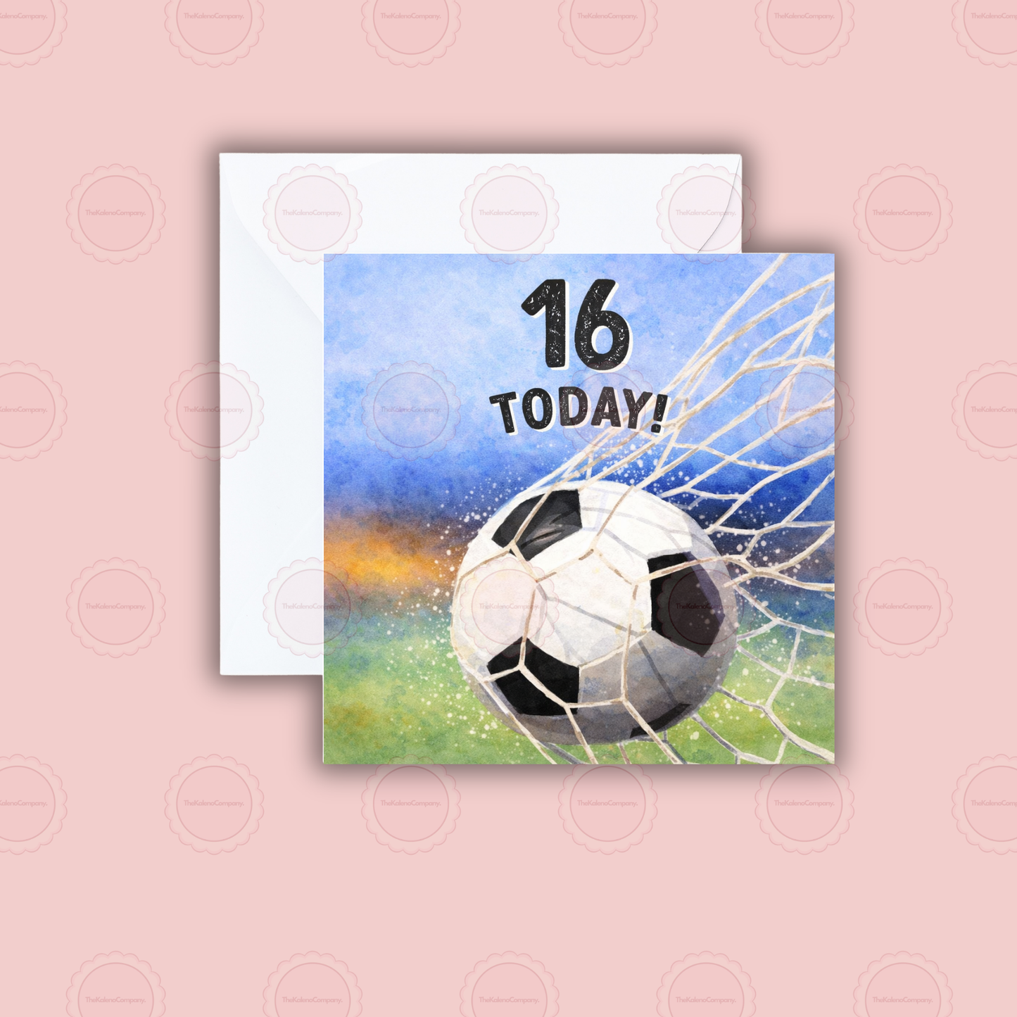 Milestone - 16th Football Birthday Card