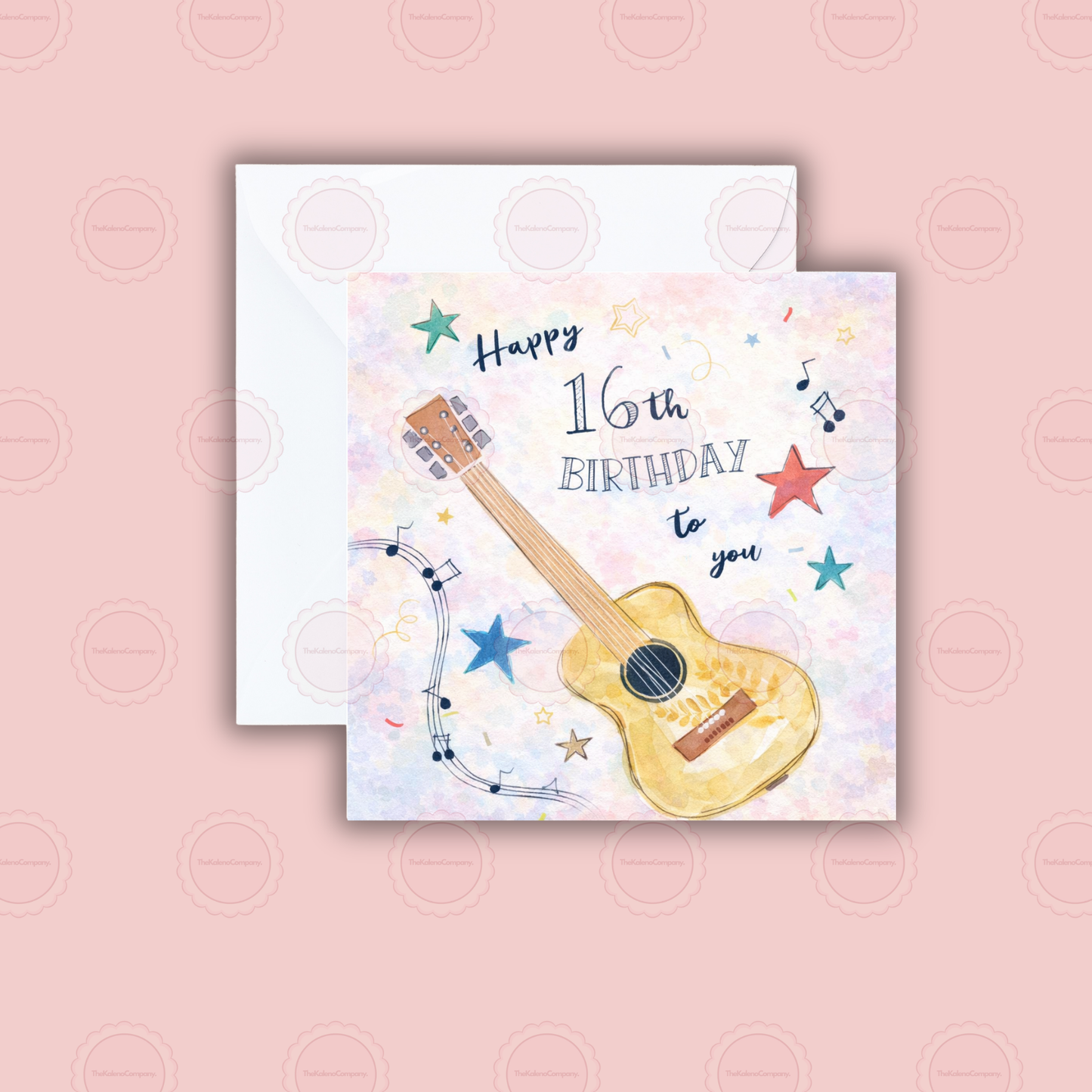 Milestone - 16th Music Birthday Card