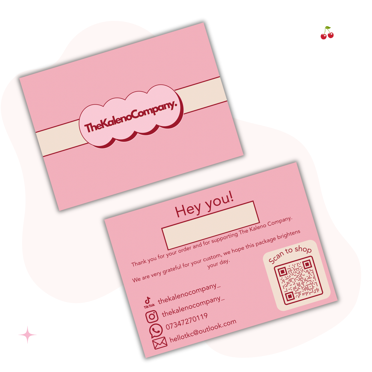 Custom A6 Cards