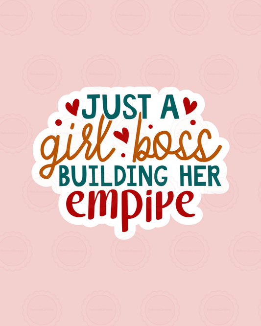 Girl Boss Sticker