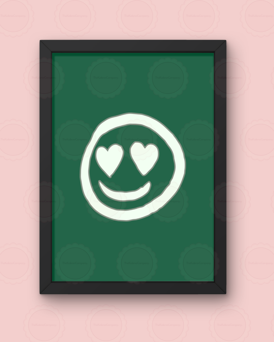 Smiley Wall Print