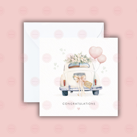 Congratulations Wedding Card