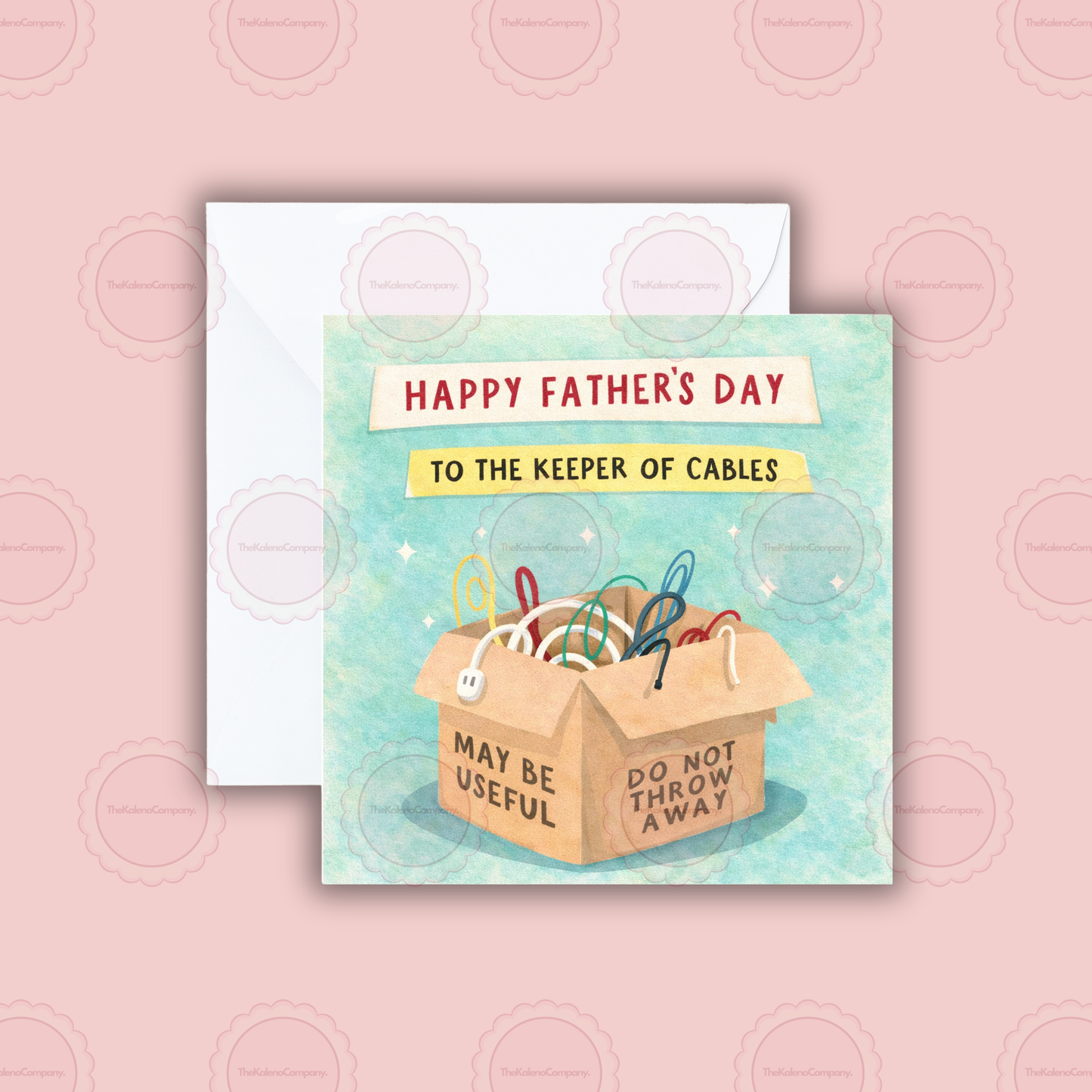Novelty Keeper of cables  Father’s Day Card