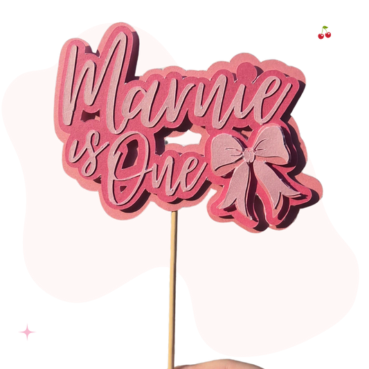 Custom Cake Topper