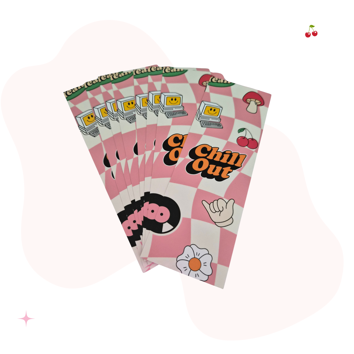 Chill Out Retro Bookmark