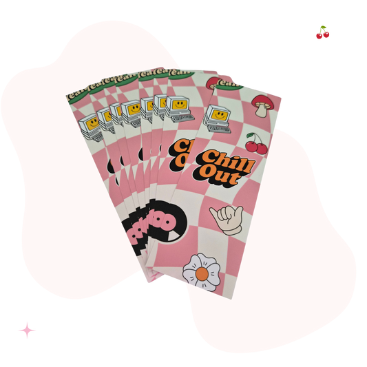 Chill Out Retro Bookmark