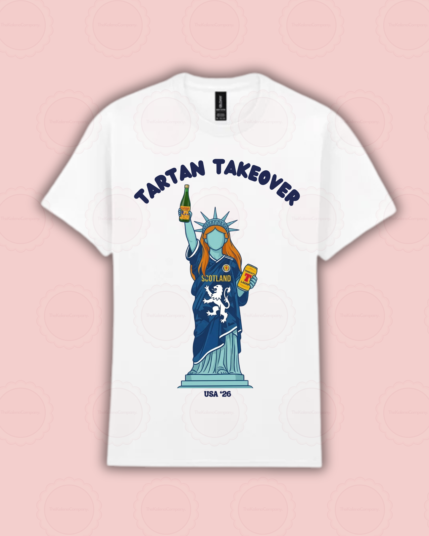 Adults Tartan Takeover Tshirt