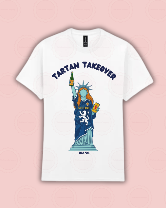 Adults Tartan Takeover Tshirt