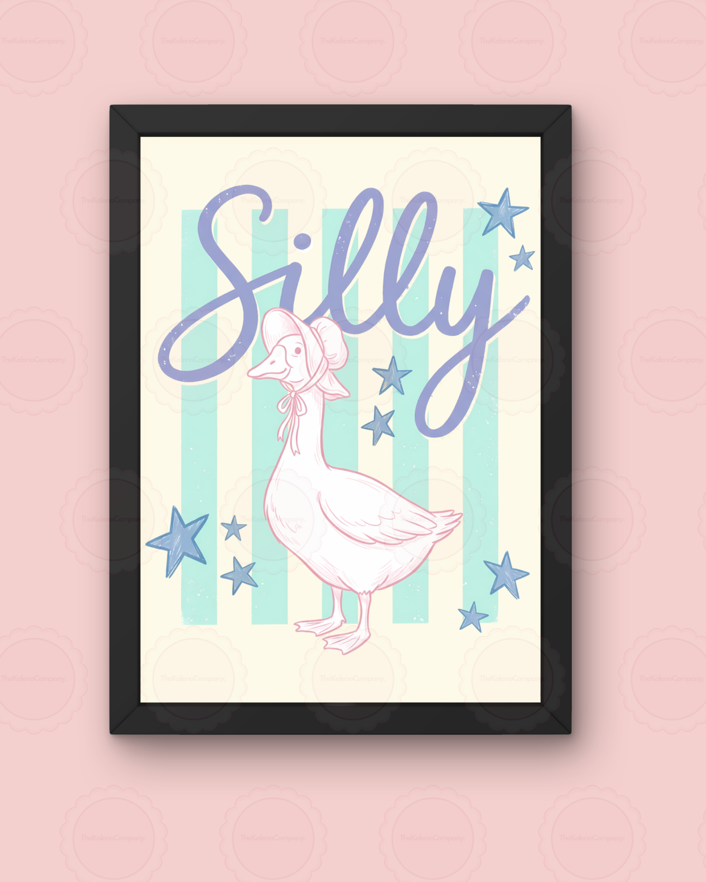Silly Goose Wall Print