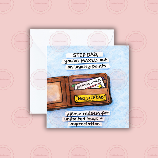 Step-Dad Father’s Day Card