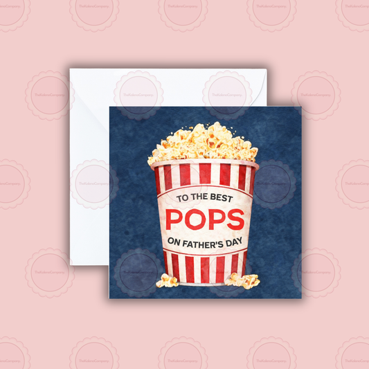 Novelty Best Pops Father’s Day Card