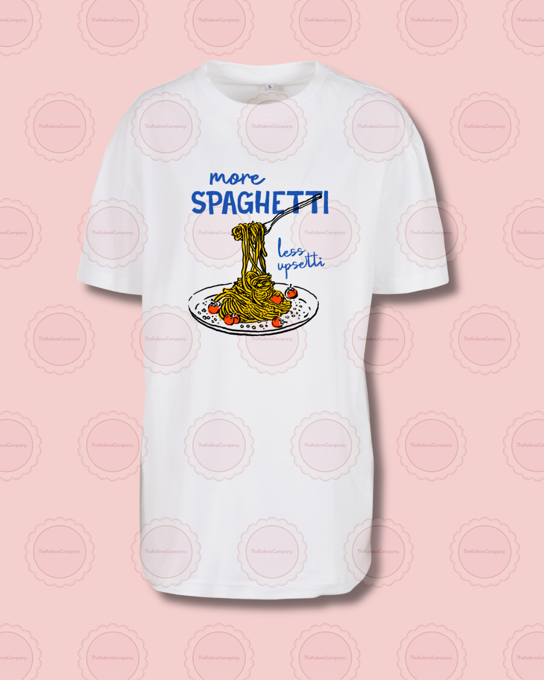 More spaghetti, less upsetti - Women’s oversized tee