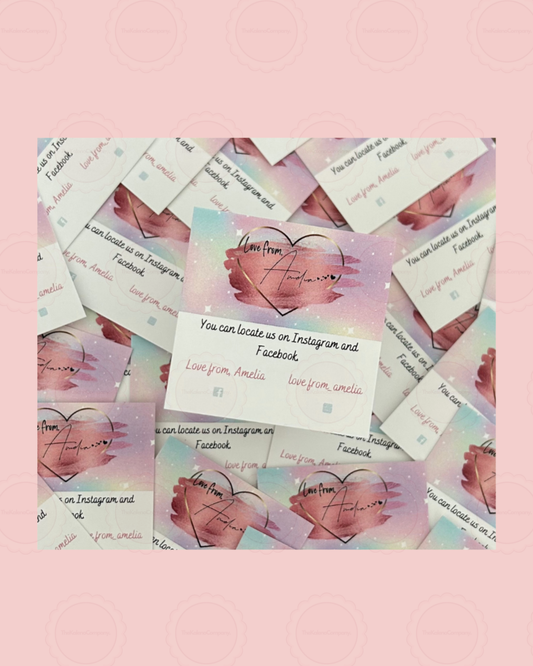 Custom Mini Square Cards