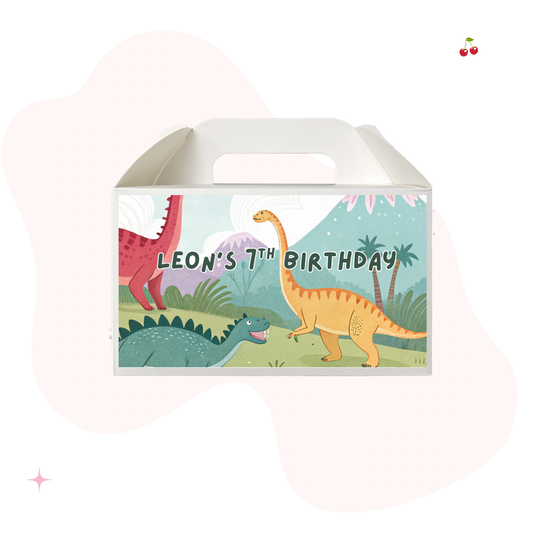 Dino-Mite Treat Box (Unfilled)