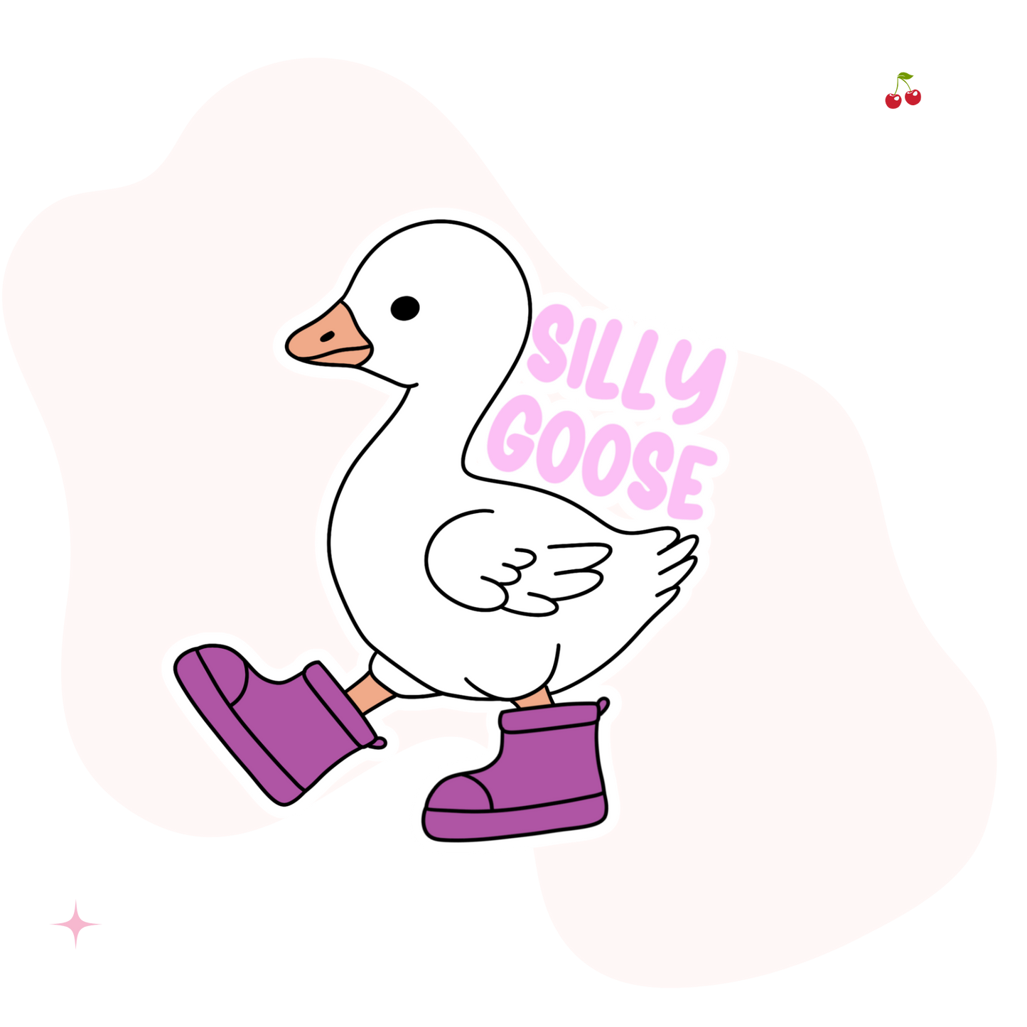 Silly Goose Sticker