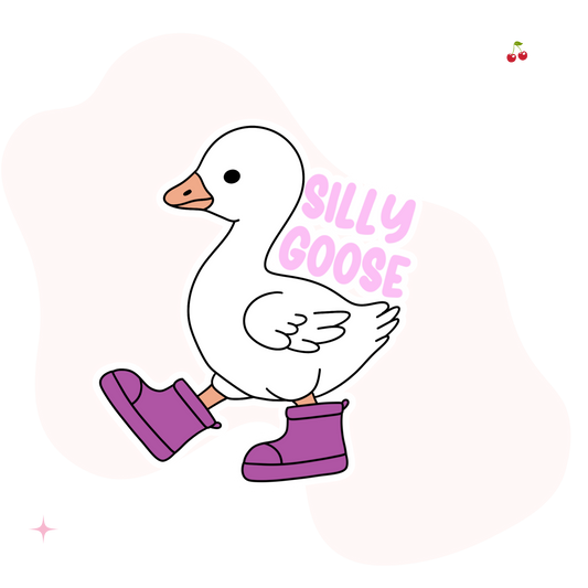 Silly Goose Sticker