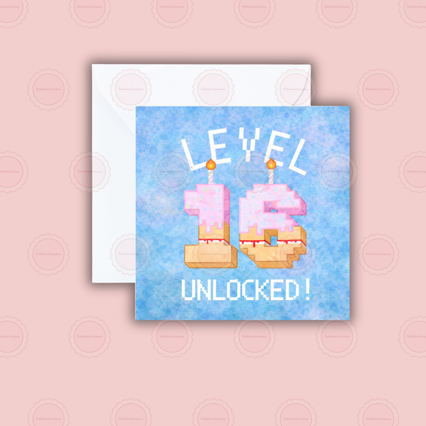 Milestone Level 16 Unlocked Birthday Card