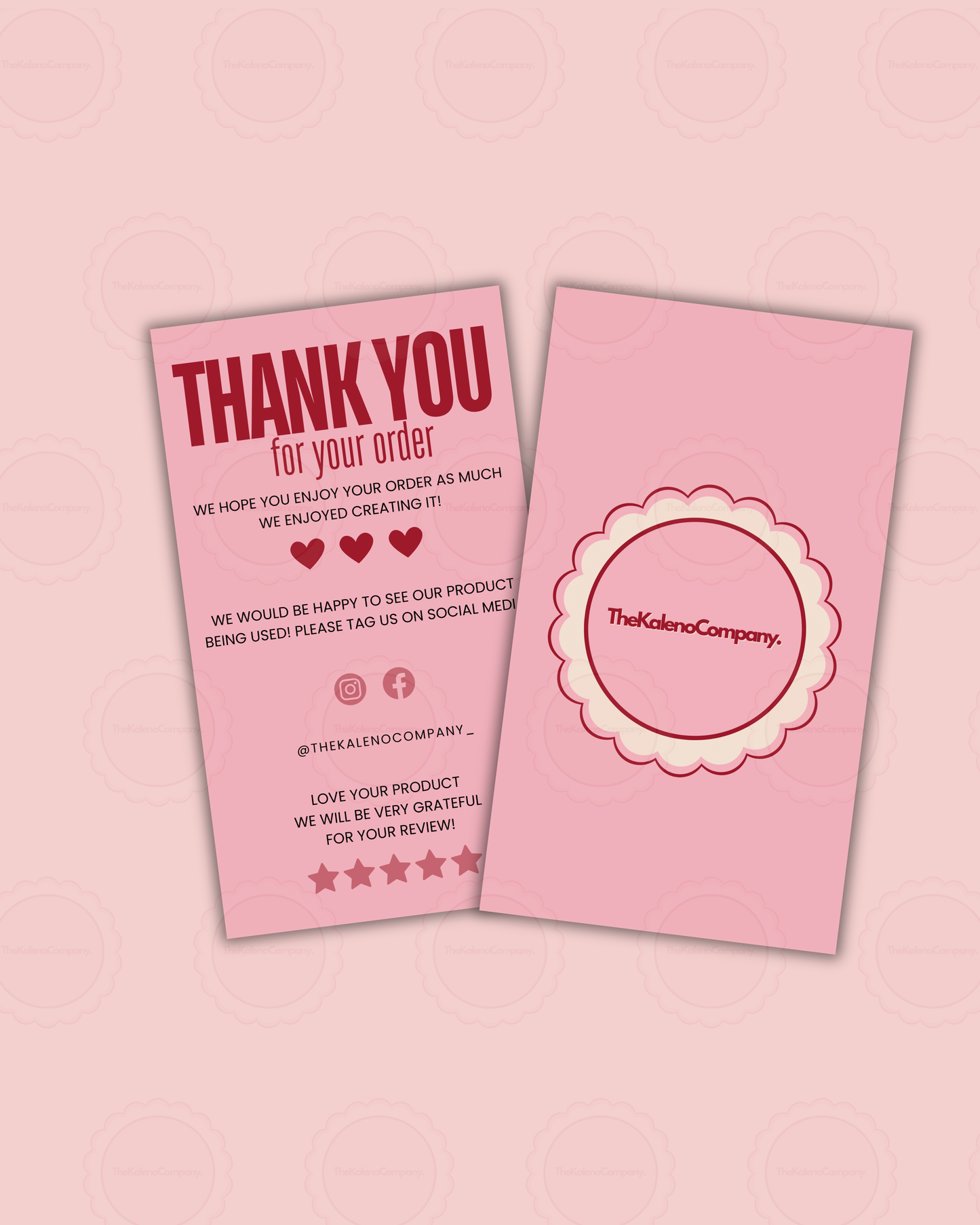 Custom Thankyou Cards
