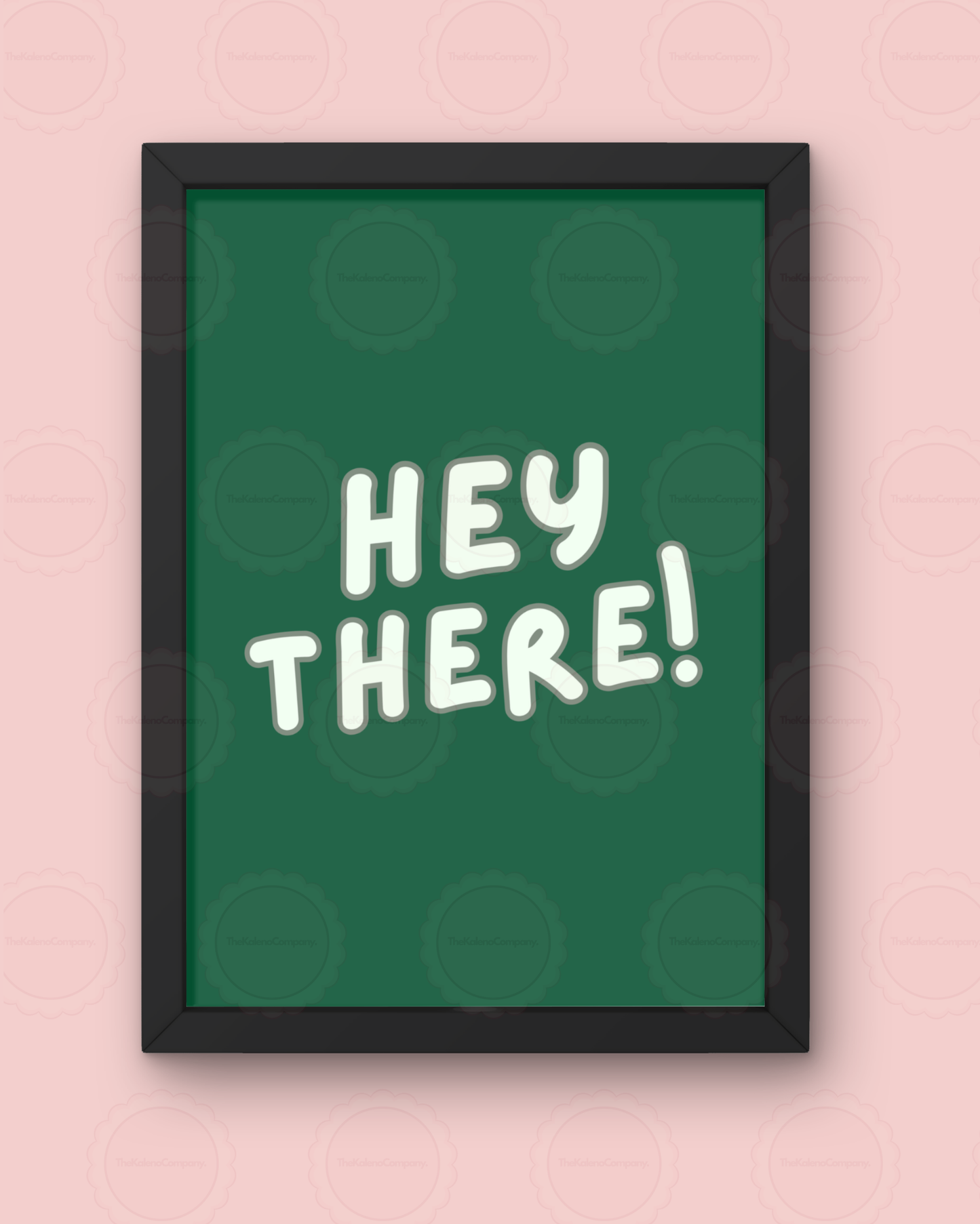 Hey There Wall Print