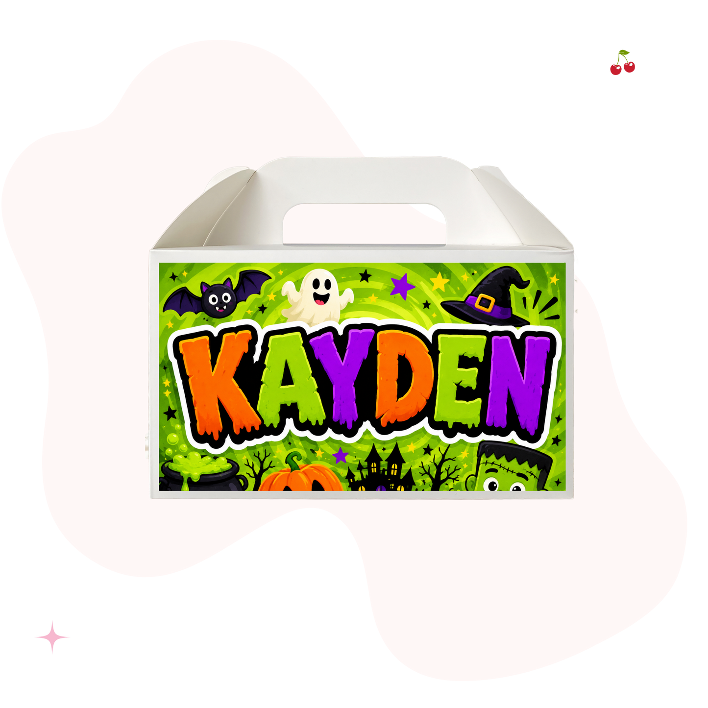 Personalised Halloween Treat Box (Unfilled)