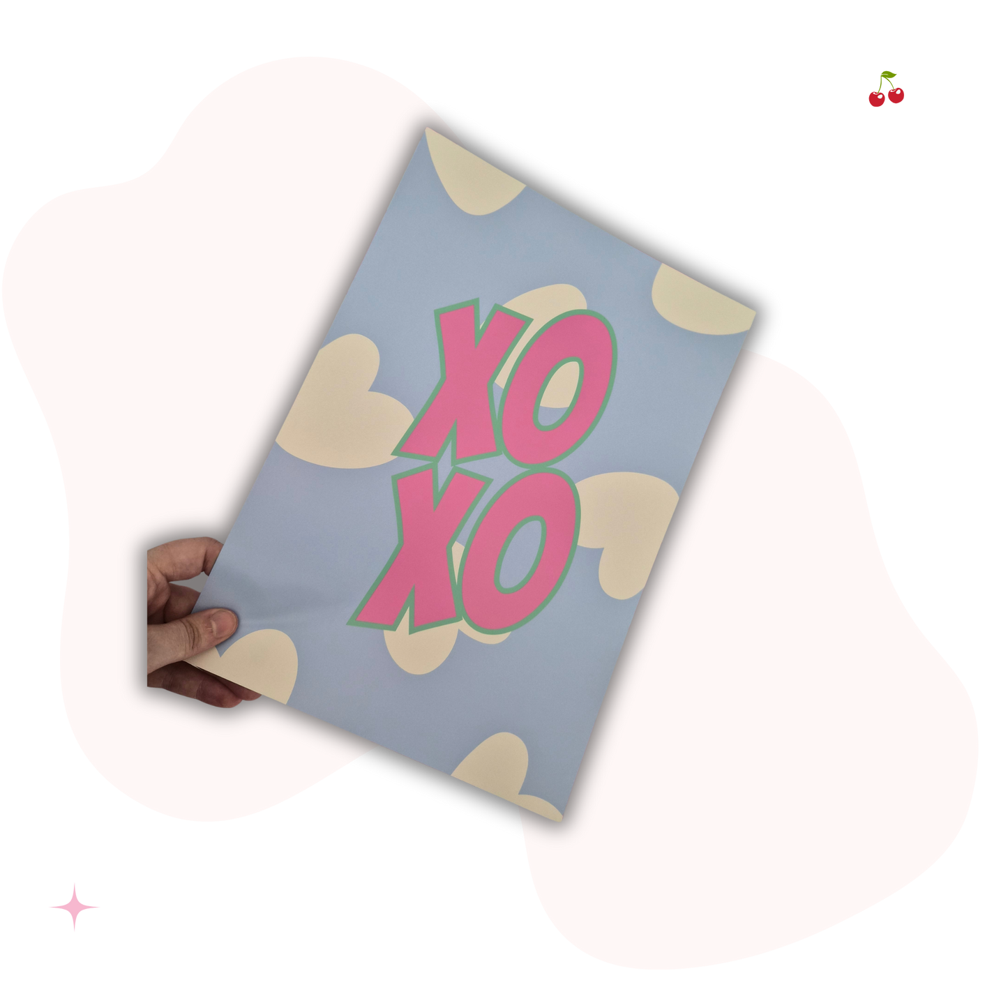 Xoxo Preppy Wall Print