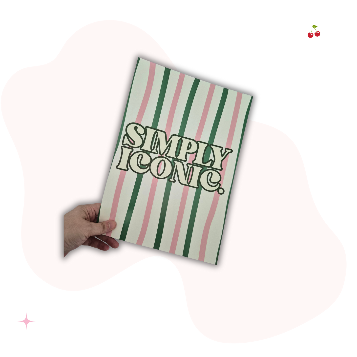 Simply Iconic Preppy Wall Print