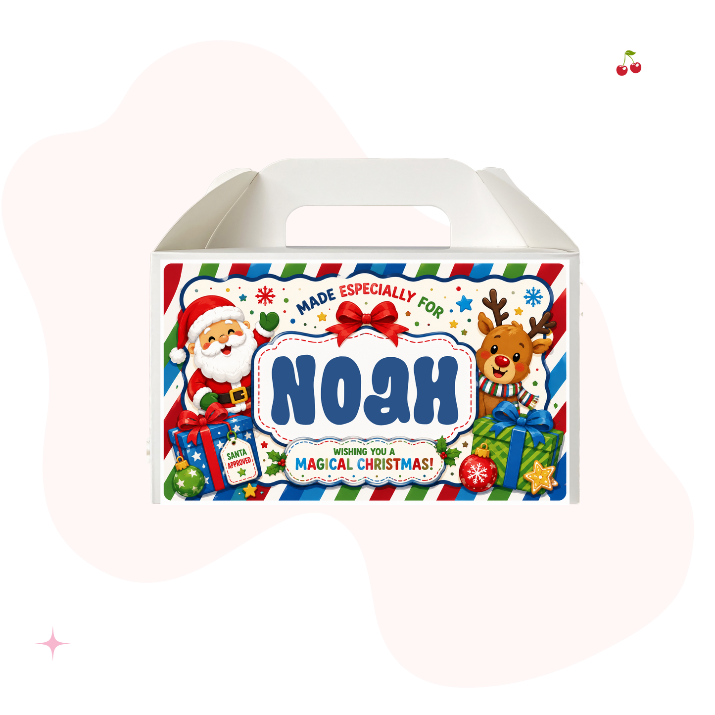 Personalised Christmas Treat Box (Unfilled)