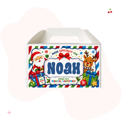 Personalised Christmas Treat Box (Unfilled)