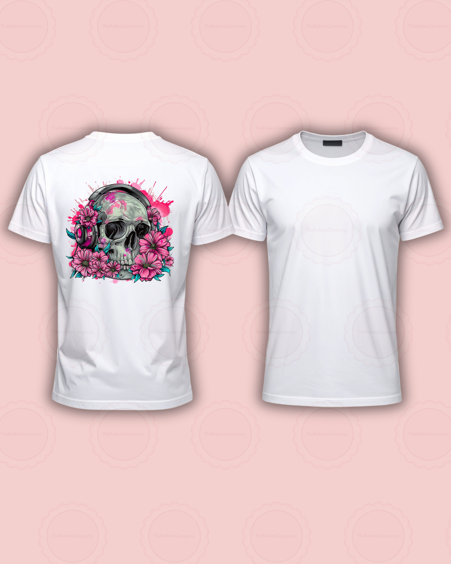 Adults Skull T-shirt (Back Design)