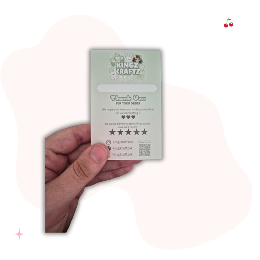 Custom Thank You Cards
