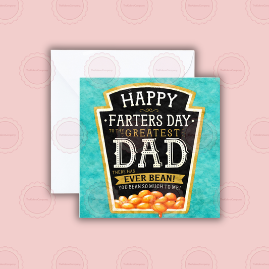 Novelty Farters Day Father’s Day Card