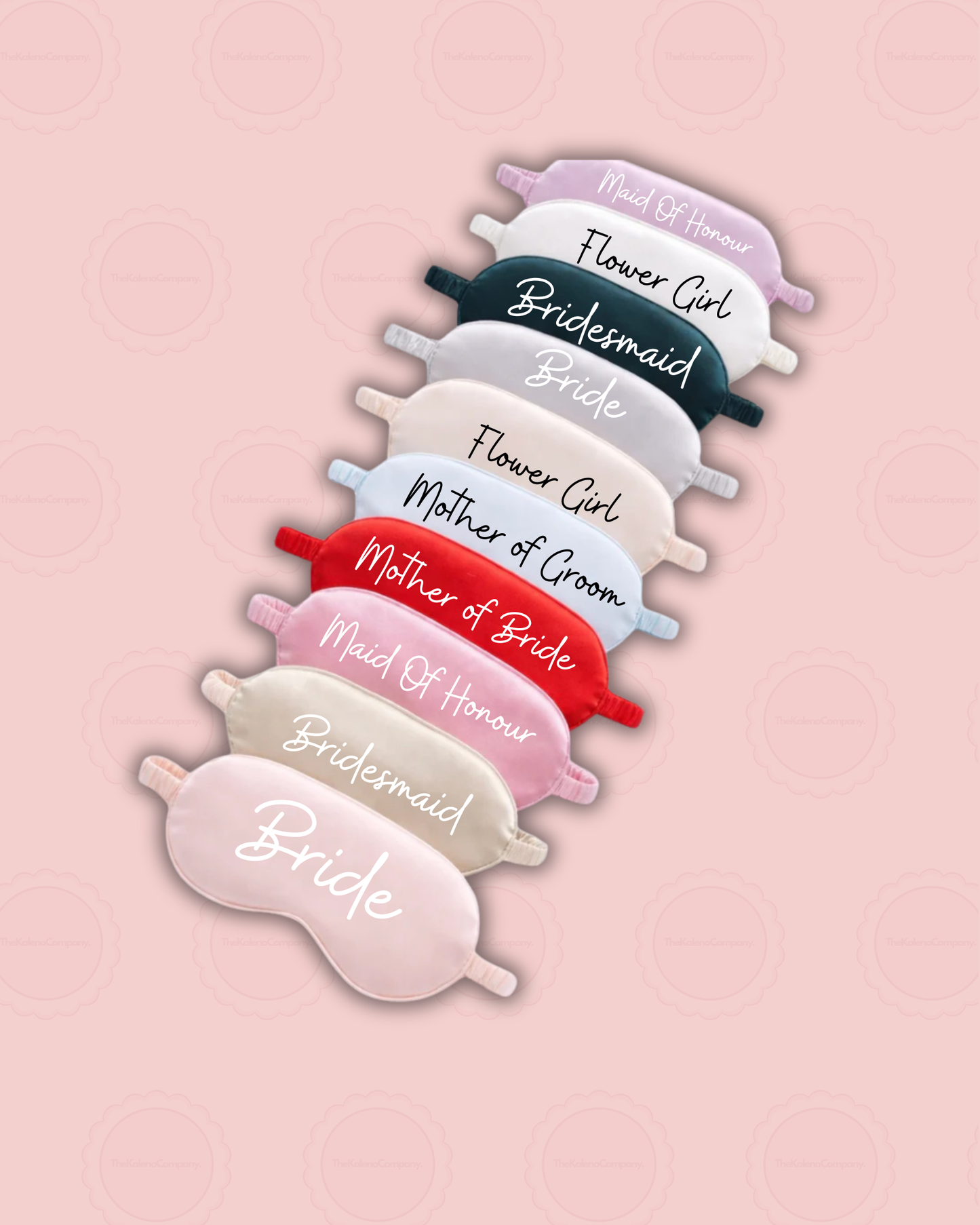 Personalised Satin Eye Masks