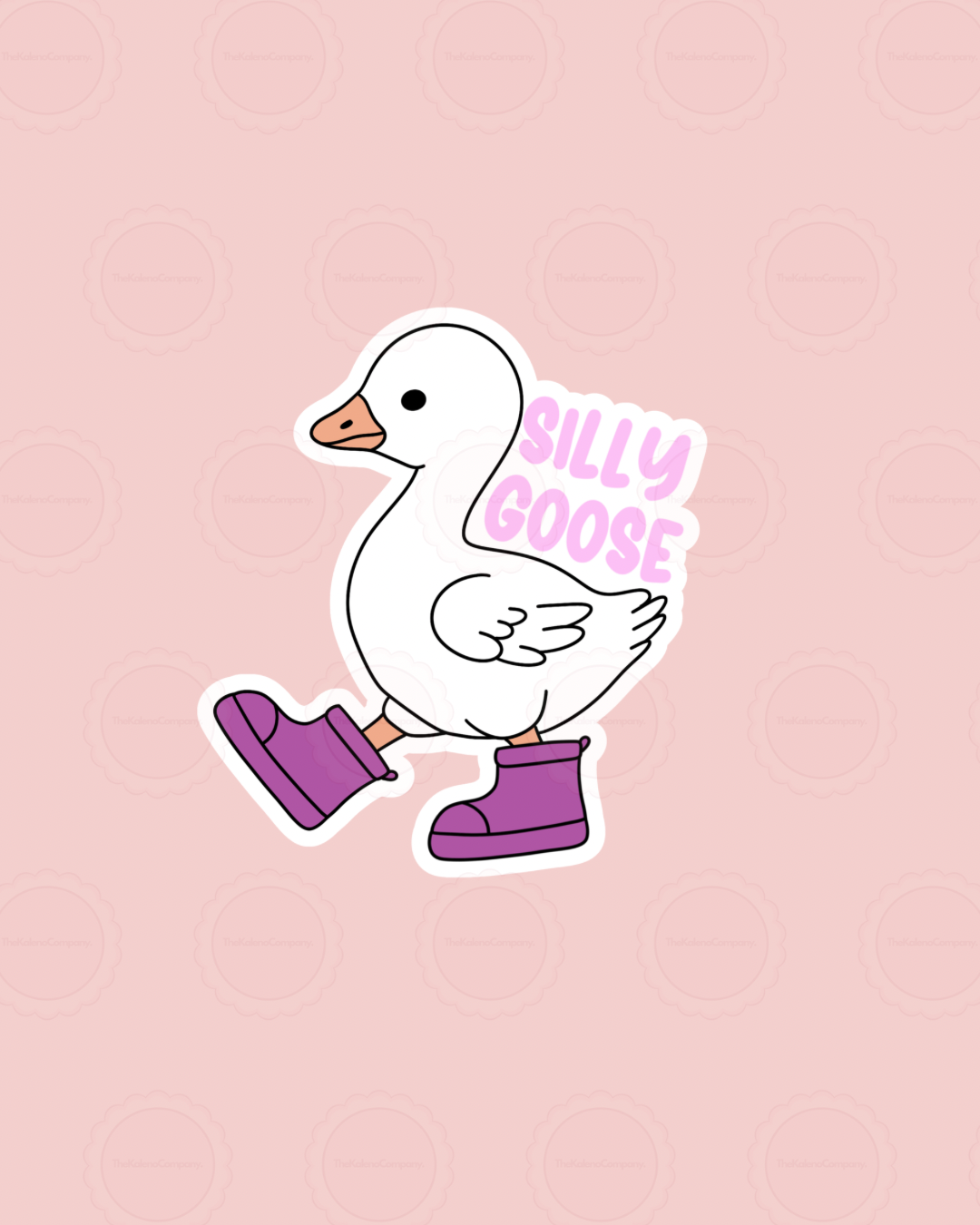 Silly Goose Sticker
