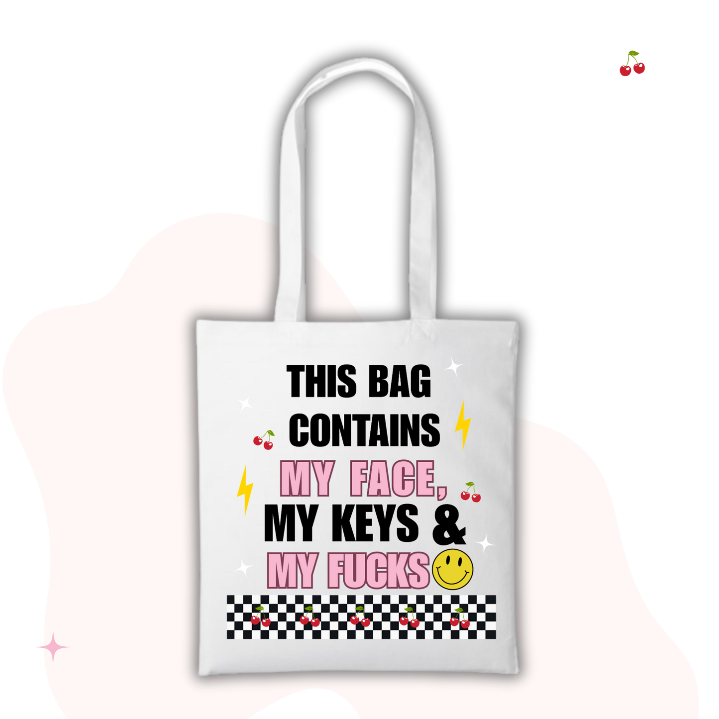 This Bag Contains List Tote Bag