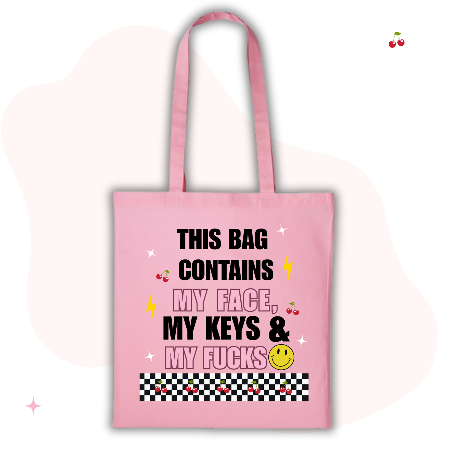 This Bag Contains List Tote Bag