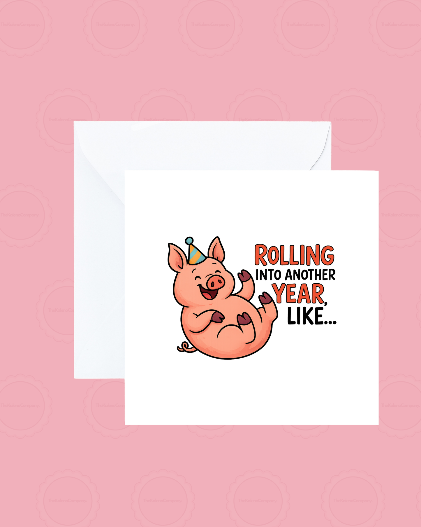 Rolling into another year Birthday Card