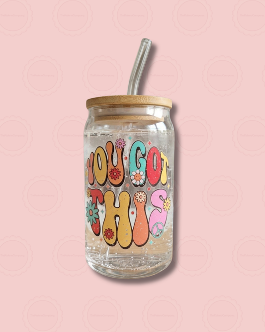 You got this 16oz Glass Libbey Can