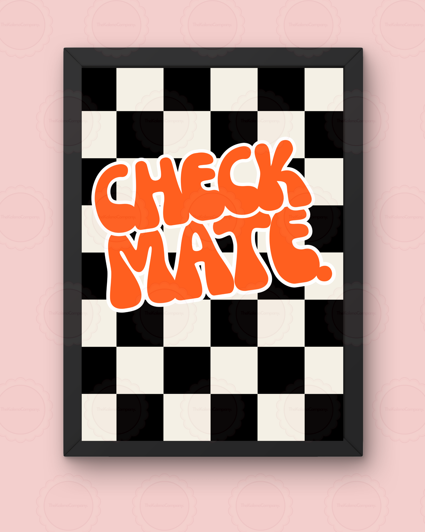 Check Mate Wall Print