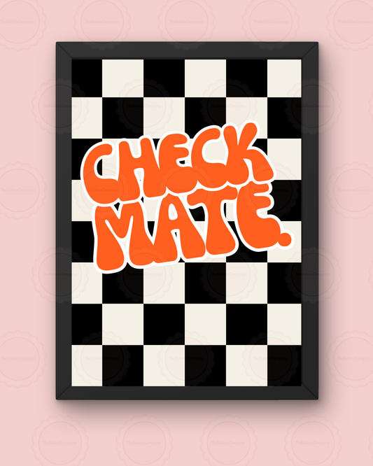 Check Mate Wall Print