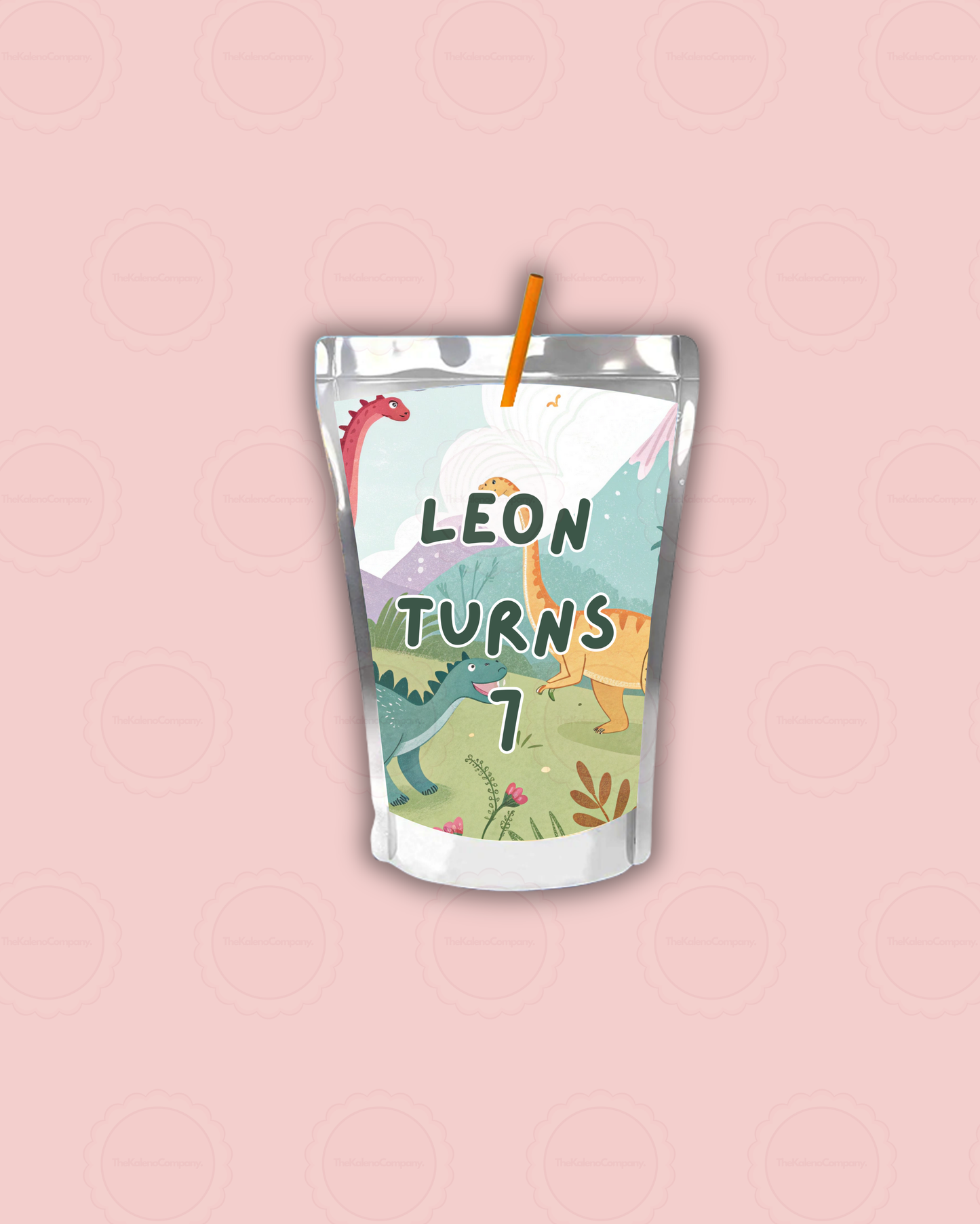 Dino-Mite Capri Sun Labels