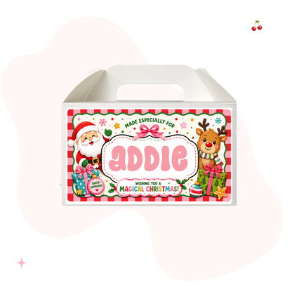 Personalised Christmas Treat Box (Unfilled)