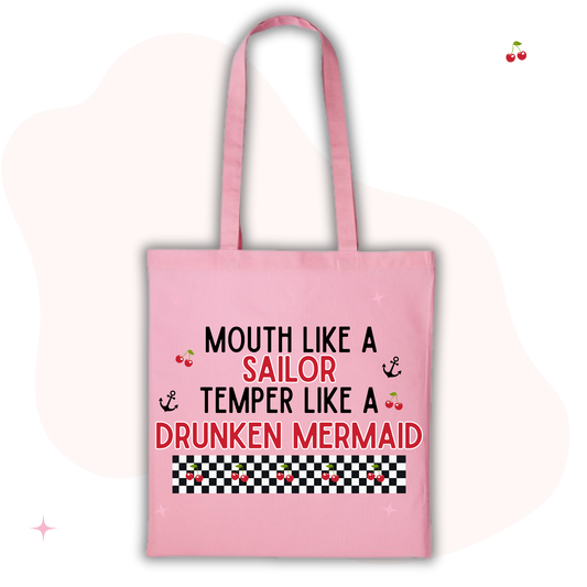 Mouth like a Sailor Tote Bag