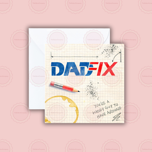 Novelty DadFix Father’s Day Card